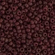Chocolate Brown Opaque Miyuki 6/0 Seed Beads, 250g, Colour 0409 Chocolate Brown Opaque Miyuki 6/0 Seed Beads, 250g, Colour 0409