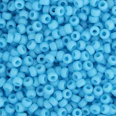 Bulk Bag Light Blue Opaque Miyuki 6/0 Seed Beads, 250g, Colour 0413 Bulk Bag Light Blue Opaque Miyuki 6/0 Seed Beads, 250g, Colour 0413
