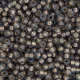 Dark Gray Silver Lined Dyed Alabaster Miyuki 6/0 Seed Beads, 250g, Colour 0650 Dark Gray Silver Lined Dyed Alabaster Miyuki 6/0 Seed Beads, 250g, Colour 0650