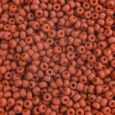 Matte Opaque Terra Cotta Miyuki 6/0 Seed Beads, 250g, Colour 1236 Matte Opaque Terra Cotta Miyuki 6/0 Seed Beads, 250g, Colour 1236