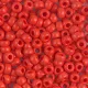 Red Vermilion Opaque Miyuki size 6/0 Colour 0407, 250g Wholesale pack Red Vermilion Opaque Miyuki size 6/0 Colour 0407, 250g Wholesale pack