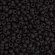 Black Matte Miyuki 8/0 Seed Beads, 250g, Colour 0401F Black Matte Miyuki 8/0 Seed Beads, 250g, Colour 0401F