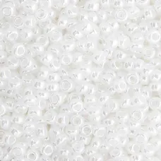 White Pearl Ceylon Miyuki 8/0 Seed Beads, 250g, Colour 0528