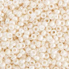 Antique Ivory Pearl Ceylon Miyuki 8/0 Seed Beads, 250g, Colour 0592
