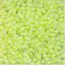 Luminous Limeade Miyuki 8/0 Seed beads, colour 1119, 250g Wholesale Pack.