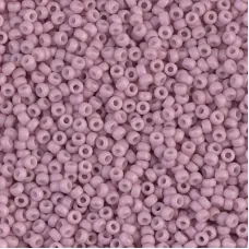 Matte Opaque Dusty Orchid Miyuki Size 11/0 seed beads, Colour 2024, 250gm Matte Opaque Dusty Orchid Miyuki Size 11/0 seed beads, Colour 2024, 250gm