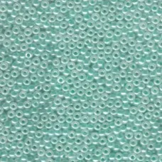 Turquoise Ceylon Miyuki Size 8/0 seed beads, Colour 536, 250gm