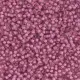 Semi-frosted Light Raspberry Lined Crystal, Colour 1931, Miyuki 11/0, 250g approx.