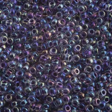 Amethyst Lined Crystal AB Miyuki 11/0 Seed Beads, 250g, Colour 0274 Amethyst Lined Crystal AB Miyuki 11/0 Seed Beads, 250g, Colour 0274