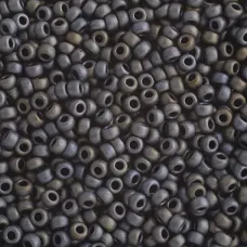 Matte Metallic Silver Gray Miyuki 11/0 Seed Beads, 250g, Colour 2002 Matte Metallic Silver Gray Miyuki 11/0 Seed Beads, 250g, Colour 2002