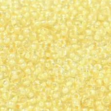 Bulk Bag Cream Fancy Lined Size 11/0 Miyuki Seed beads, Colour 2215, 250g Bulk Bag Cream Fancy Lined Size 11/0 Miyuki Seed beads, Colour 2215, 250g