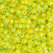 Chartreuse Transparent AB Matte, Miyuki 11/0 Seed Beads, Colour 0143FR, 250 Gram... Chartreuse Transparent AB Matte, Miyuki 11/0 Seed Beads, Colour 0143FR, 250 Gram...