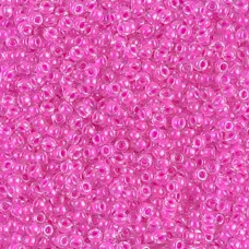 Colour Lined Fuschia Luminous Neon Color Miyuki 11/0 Seed Beads, 250g, Colour 43... Colour Lined Fuschia Luminous Neon Color Miyuki 11/0 Seed Beads, 250g, Colour 43...