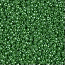 Green Opaque Luster, Colour-0431, Miyuki 11/0, 250g wholesale pack Green Opaque Luster, Colour-0431, Miyuki 11/0, 250g wholesale pack