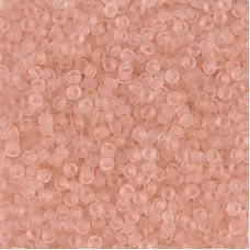 Transparent Pale Pink Matte, Miyuki 11/0 Seed Beads, Colour 0155F, 250 Grams Transparent Pale Pink Matte, Miyuki 11/0 Seed Beads, Colour 0155F, 250 Grams