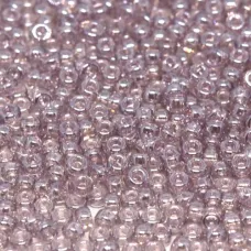 Transparent Light Mauve Luster, Miyuki 11/0 Seed Beads, Colour 0168, 250 Grams Transparent Light Mauve Luster, Miyuki 11/0 Seed Beads, Colour 0168, 250 Grams