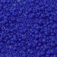 Miyuki Size 11 Seed Beads, Blue Opaque, Colour 0417, 250g Wholesale Pack Miyuki Size 11 Seed Beads, Blue Opaque, Colour 0417, 250g Wholesale Pack