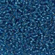 Capri Blue Silver Lined, Miyuki 11/0 Seed Beads, Colour 0025, 250 Grams