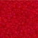 Transparent Semi Matte Red Orange, Miyuki 11/0 Seed Beads, Colour 0140SF, 250 Grams