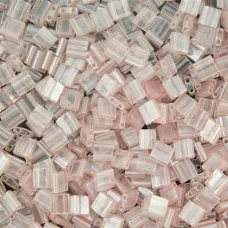 Bulk Bag Tila Beads Light Rosaline Transparent 50g - 0365