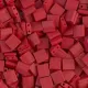 Tila Beads Red Opaque Matte 5.2gm pack - 2040