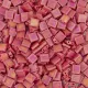 Tila Beads Red Opaque AB Matte 5.2gm pack - 0408FR
