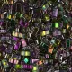 Crystal Magic Orchid Half Tila Beads , colour 4571, 5.2gm pack Crystal Magic Orchid Half Tila Beads , colour 4571, 5.2gm pack