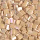 Miyuki Tila Beads, Opaque Pear AB, Colour 0488, 50g Miyuki Tila Beads, Opaque Pear AB, Colour 0488, 50g