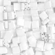 Tila Beads White Opaque Matted 0402F, 50g bag