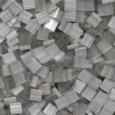 Bulk Bag Tila Beads Silk Pale Grey 50g - 2598 Bulk Bag Tila Beads Silk Pale Grey 50g - 2598