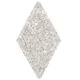 Swarovski Crystal Rock Diamond 44.5mm Silvershade Crystal