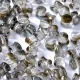 Bulk Bag Pellet Beads Crystal Valentinite, 4x6mm, 600 pieces