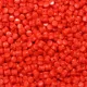 Bulk Bag Pellet Beads Opaque Red, 4x6mm, 600 pieces