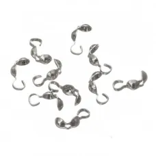 Bulk Pack, Better Value! 3.5mm Callotte with Strap, Nickel Colour, Pack of 100 p... Bulk Pack, Better Value! 3.5mm Callotte with Strap, Nickel Colour, Pack of 100 p...
