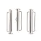 31.5mm Slide Bar Clasp, Silver Plated 31.5mm Slide Bar Clasp, Silver Plated