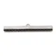 40mm Silver Plated flat smooth crimp end, pack of 4pcs