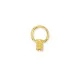 Beadalon Gold Plated Loop Crimps, 8 Pcs Beadalon Gold Plated Loop Crimps, 8 Pcs