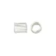 SG125'Groovy' 1.8mm / Size 2 Silver Plated Crimp Tubes, Pack of 20 SG125'Groovy' 1.8mm / Size 2 Silver Plated Crimp Tubes, Pack of 20