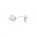 *Tarnished* Beadalon 351B-314 Stonesett Swirl Earring - Fits 7-8mm Stones