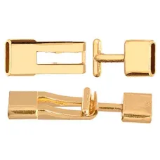 12.5 x 47.5m Toggle Clasp, Gold 12.5 x 47.5m Toggle Clasp, Gold