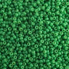 Spring Green Opaque Duracoat Miyuki seed beads size 11/0, 250g Wholesale pack, C...