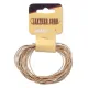 Genuine Leather Cord 0.5mm Round Natural 5yds Genuine Leather Cord 0.5mm Round Natural 5yds