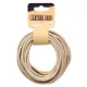 Genuine Leather Cord  3mm Round Natural 5yds