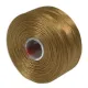 Gold S-Lon D Tex 45 beading cord Gold S-Lon D Tex 45 beading cord