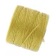 Light Maize S-Lon 0.5mm Bead Cord on 77 yard Spool