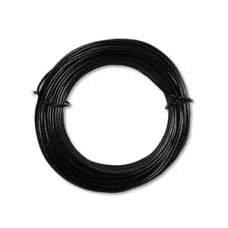 Black Colour, 18 Gauge ( 1.02mm), Aluminium Craft Wire, 12m ( 39ft)