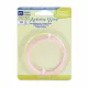 Flat 3mm wide Rose Gold Colour Wire, 0.75mm thick, 91cm length