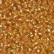 Dark Gold Silver Lined, Miyuki 11/0 Seed Beads, Colour 0004, 250 Grams
