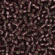 Dark Smoky Amethyst Silver Lined, Miyuki 11/0 Seed Beads, Colour 0013, 250 Grams Dark Smoky Amethyst Silver Lined, Miyuki 11/0 Seed Beads, Colour 0013, 250 Grams