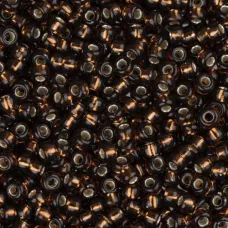 Root Beer Silver Lined, Miyuki 11/0 Seed Beads, Colour 0029, 250 Grams Root Beer Silver Lined, Miyuki 11/0 Seed Beads, Colour 0029, 250 Grams